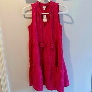 J. Crew Fuchsia Sleeveless Dress